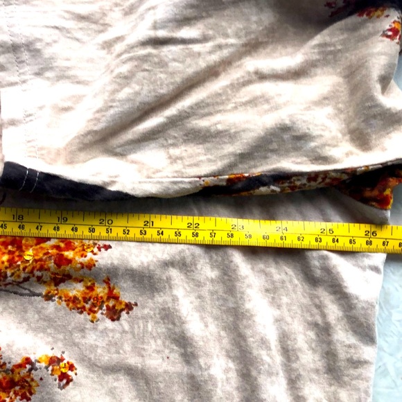 Fall Trees Top. 3/4 sleeve, scoop neck. Halloween-Thanksgiving - Picture 5 of 5